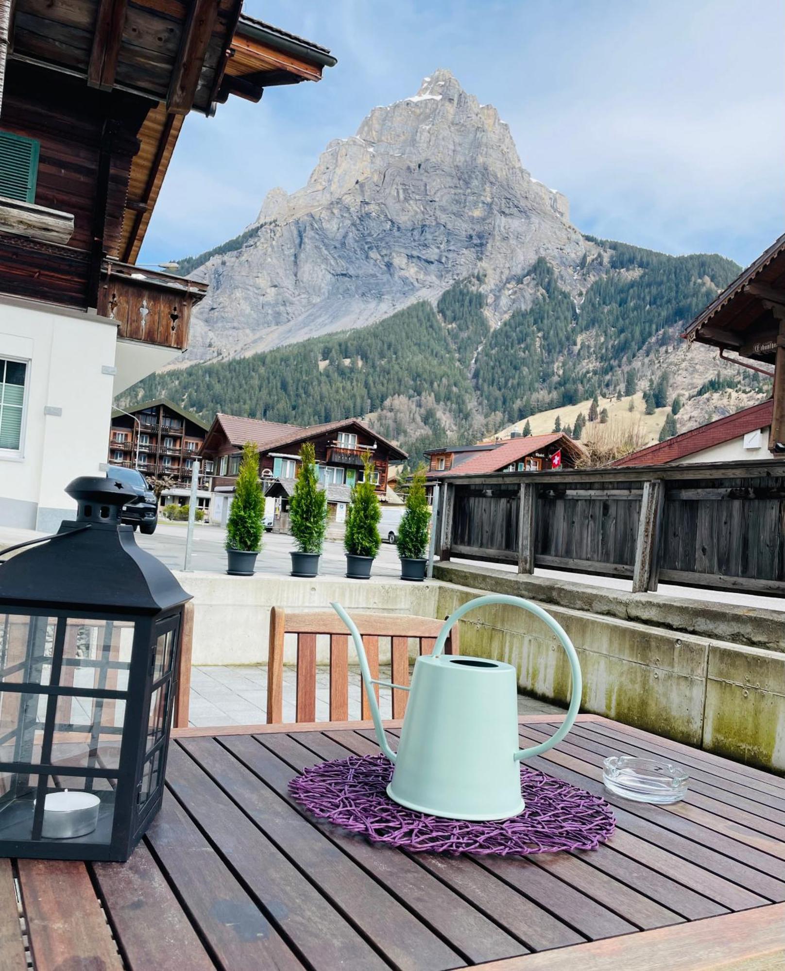 Charming, Well-Equipped Alpine Apartment Кандерштег Екстер'єр фото