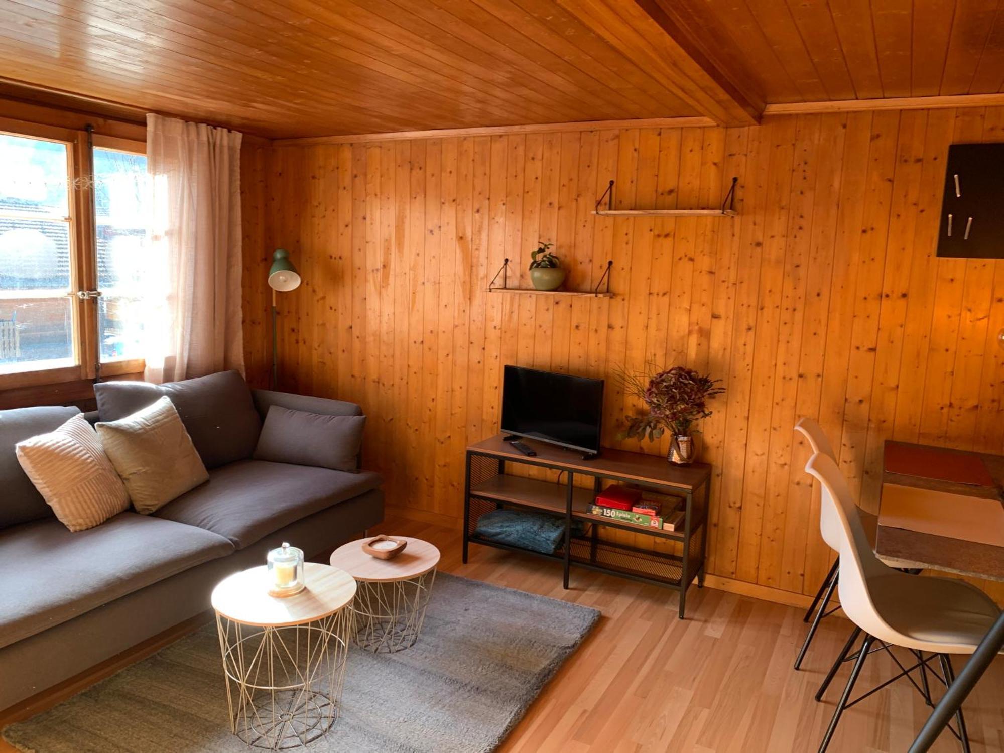 Charming, Well-Equipped Alpine Apartment Кандерштег Екстер'єр фото