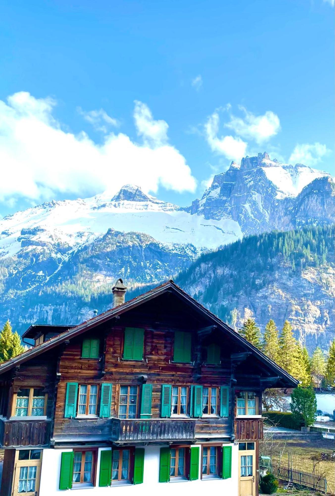Charming, Well-Equipped Alpine Apartment Кандерштег Екстер'єр фото